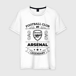 Мужская футболка Arsenal: Football Club Number 1 Legendary