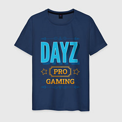 Футболка хлопковая мужская Игра DayZ PRO Gaming, цвет: тёмно-синий