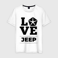 Мужская футболка Jeep Love Classic