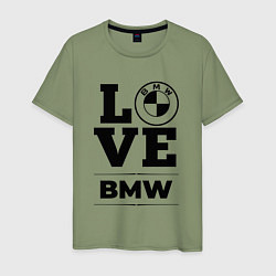 Мужская футболка BMW love classic