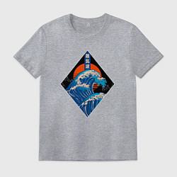 Мужская футболка Шторм на закате