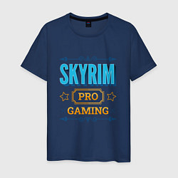 Мужская футболка Игра Skyrim pro gaming