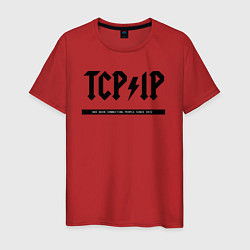 Мужская футболка TCPIP Connecting people since 1972