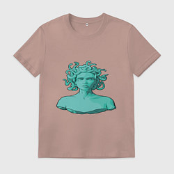 Мужская футболка Девушка со змеями