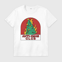 Мужская футболка Anti xmas club