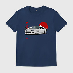 Мужская футболка Mazda MX-5 NC Miata NC JDM Design