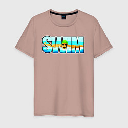 Мужская футболка SWIM баттерфляй