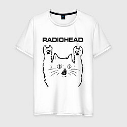 Мужская футболка Radiohead - rock cat