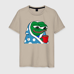 Мужская футболка Frog Pepe мем