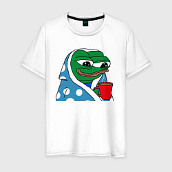 Мужская футболка Frog Pepe мем