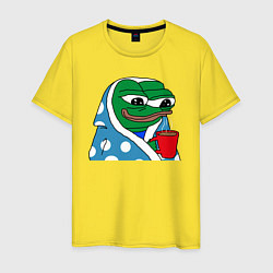 Мужская футболка Frog Pepe мем