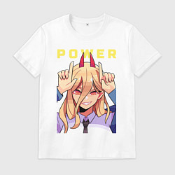 Мужская футболка Пауэр с рожками