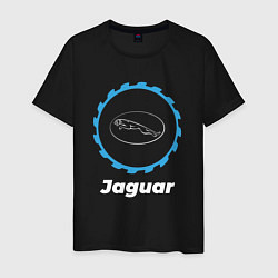 Футболка хлопковая мужская Jaguar в стиле Top Gear, цвет: черный