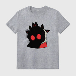 Мужская футболка Cult of the Lamb - Овечка в испуге