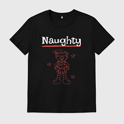 Мужская футболка Naughty elf