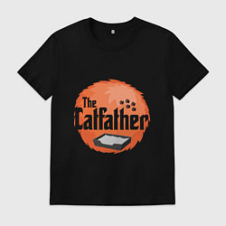 Мужская футболка Cat father
