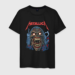 Мужская футболка Metallica skull