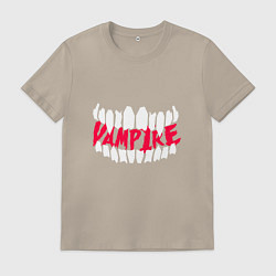 Мужская футболка Клыки вампира