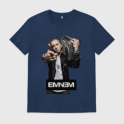 Мужская футболка Eminem boombox