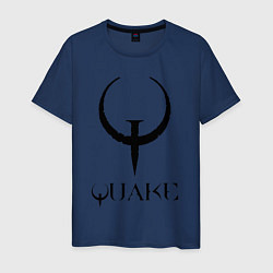 Мужская футболка Quake I logo