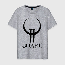 Мужская футболка Quake II logo