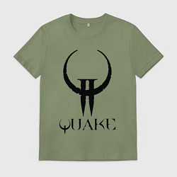 Мужская футболка Quake II logo