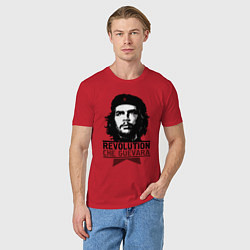 Футболка хлопковая мужская Revolution hero, цвет: красный — фото 2