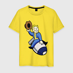 Мужская футболка Vault boy - bomb rider