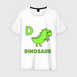 Мужская футболка Dinosaur D