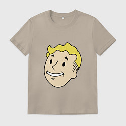Мужская футболка Vault boy head