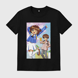 Мужская футболка Cardcaptor Sakura - Sakura and Syaoran