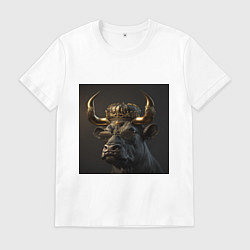 Мужская футболка Король полей - бык