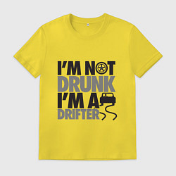 Мужская футболка Я не пьяный, я дрифтер