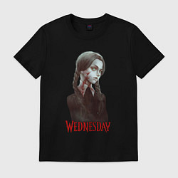 Мужская футболка Wednesday fan art