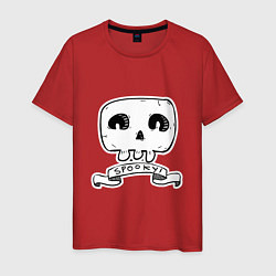 Футболка хлопковая мужская Spooky, цвет: красный