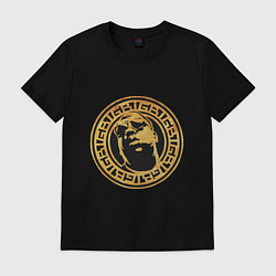 Футболка хлопковая мужская Ноториус Биг, цвет: черный