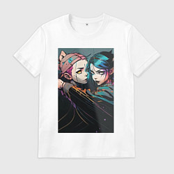 Мужская футболка Уэнсдэй и Энид подруги