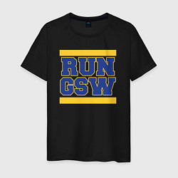 Мужская футболка RUN GSW