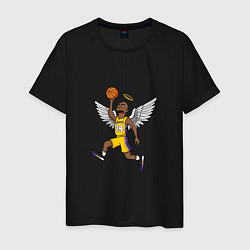 Футболка хлопковая мужская Kobe Simpson, цвет: черный