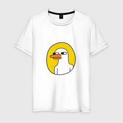 Мужская футболка Серьезный гусь