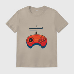 Мужская футболка Красный геймпад
