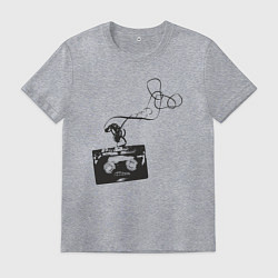 Мужская футболка Cassette tape