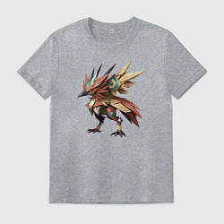 Мужская футболка Птица покемон