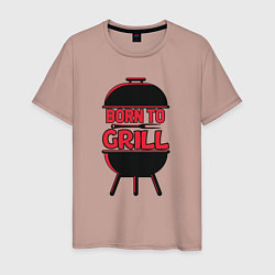 Мужская футболка Born to grill