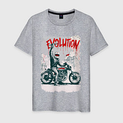 Мужская футболка Evolution - motorcycle