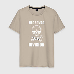 Мужская футболка Necrovag white division