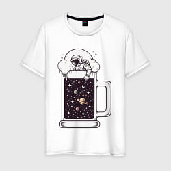 Мужская футболка Space beer