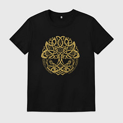 Мужская футболка Иггдрасиль и вороны