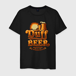 Мужская футболка Duff beer brewing