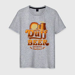 Мужская футболка Duff beer brewing